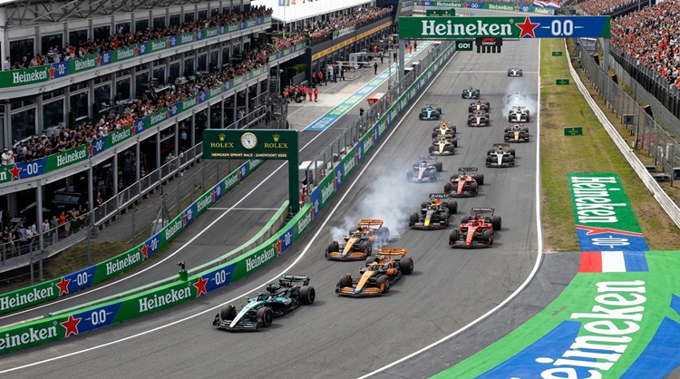 GP des Pays-Bas 2026 : Russell domine la course sprint, Leclerc déjoue les pronostics avec son pari en pneus tendres