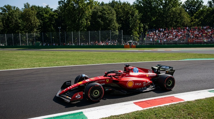 Grand Prix d’Italie : Ferrari frappe fort d’entrée avec un doublé Leclerc-Hamilton sous une chaleur écrasante à Monza