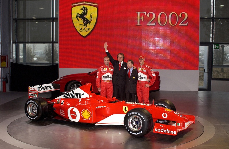 La F2002 de Michael Schumacher sera bientôt vendue aux enchères